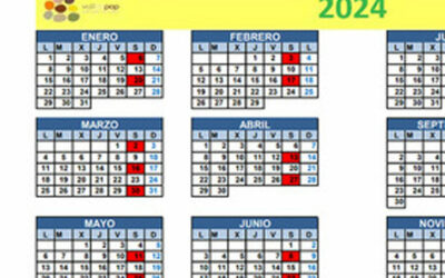 Calendari de recollida d’estris 2024