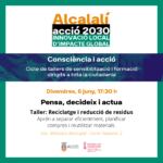 Agenda 2030 - Taller reciclaje