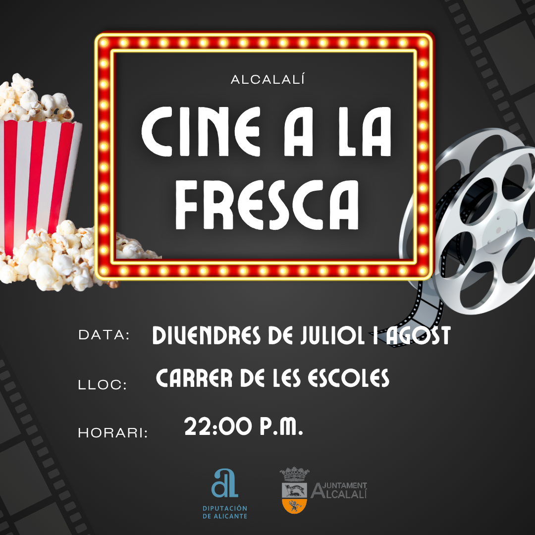 Cine a la fresca - Alcalalí