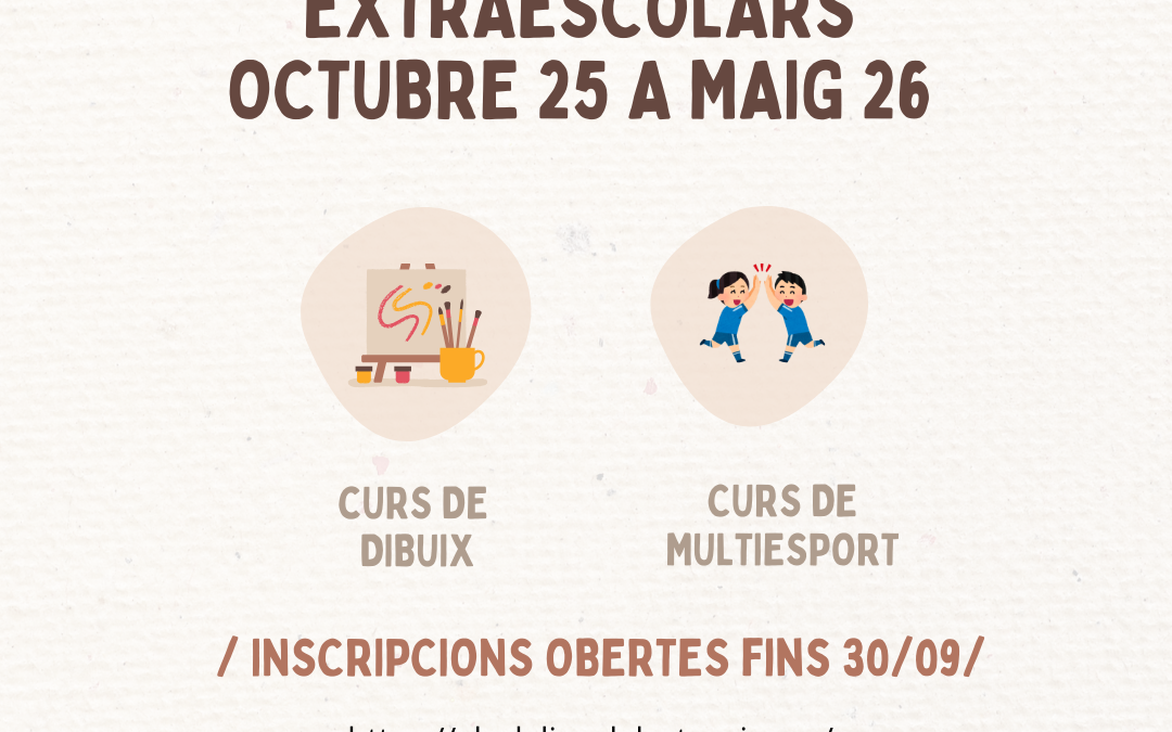 Activitats extraescolars per facilitar la conciliació familiar a Alcalalí
