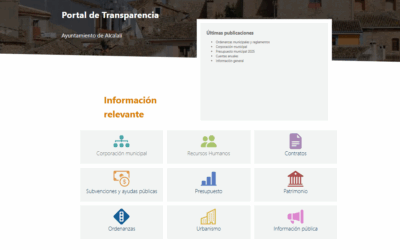 Nueva web de Transparencia en Alcalalí: la información de tu ayuntamiento, a un clic.