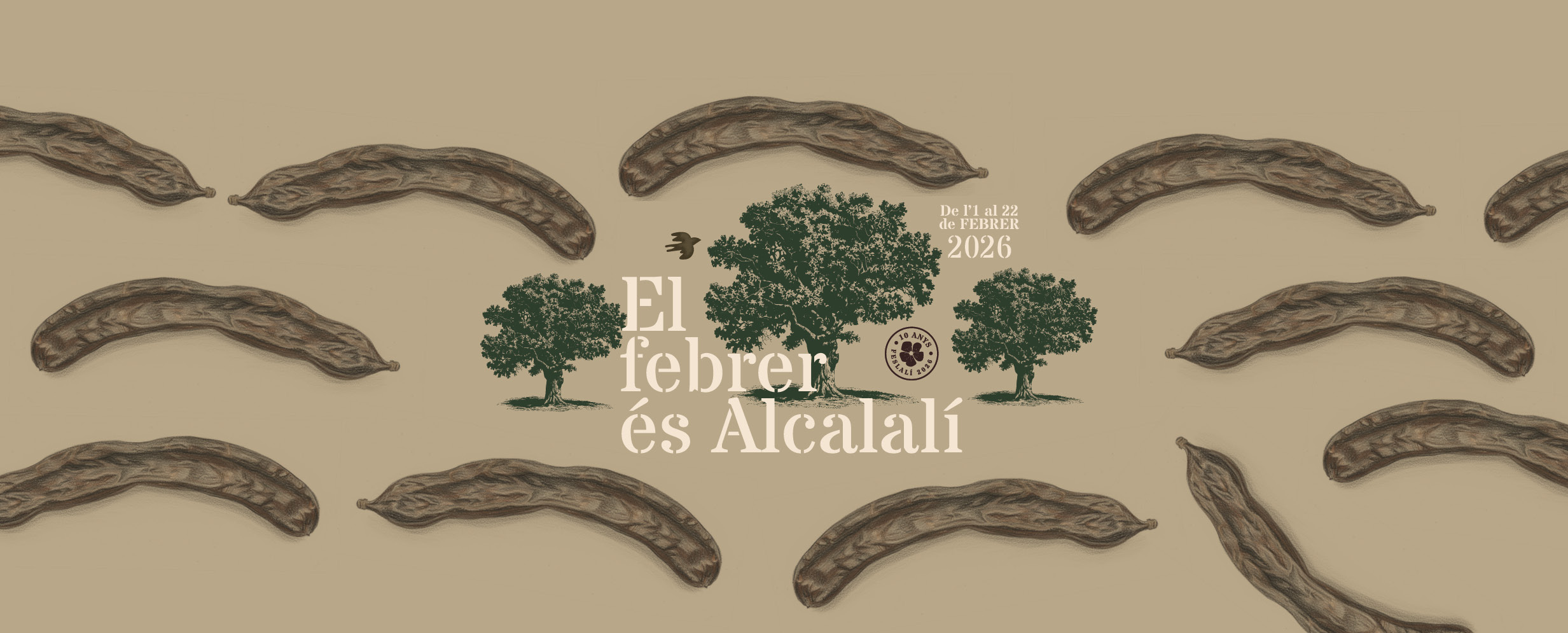 Alcalalí celebra la 10a edició de Feslalí de l’1 al 22 de febrer, dedicada a la garrofa com a cultiu de futur.