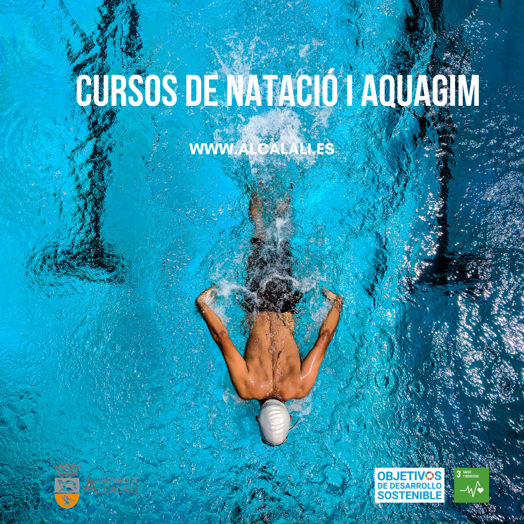 Cursos de natació i aiguagim a la piscina municipal d’Alcalalí