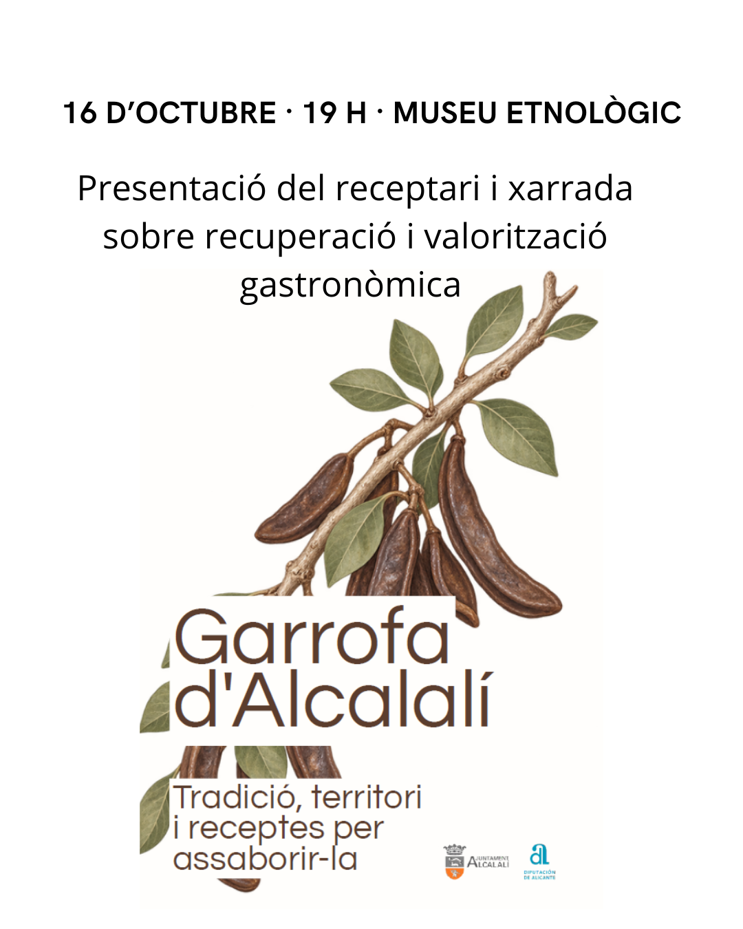 Presentación recetario garrofa